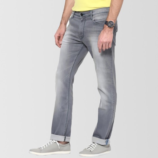 Gray Slim Fit Jeans